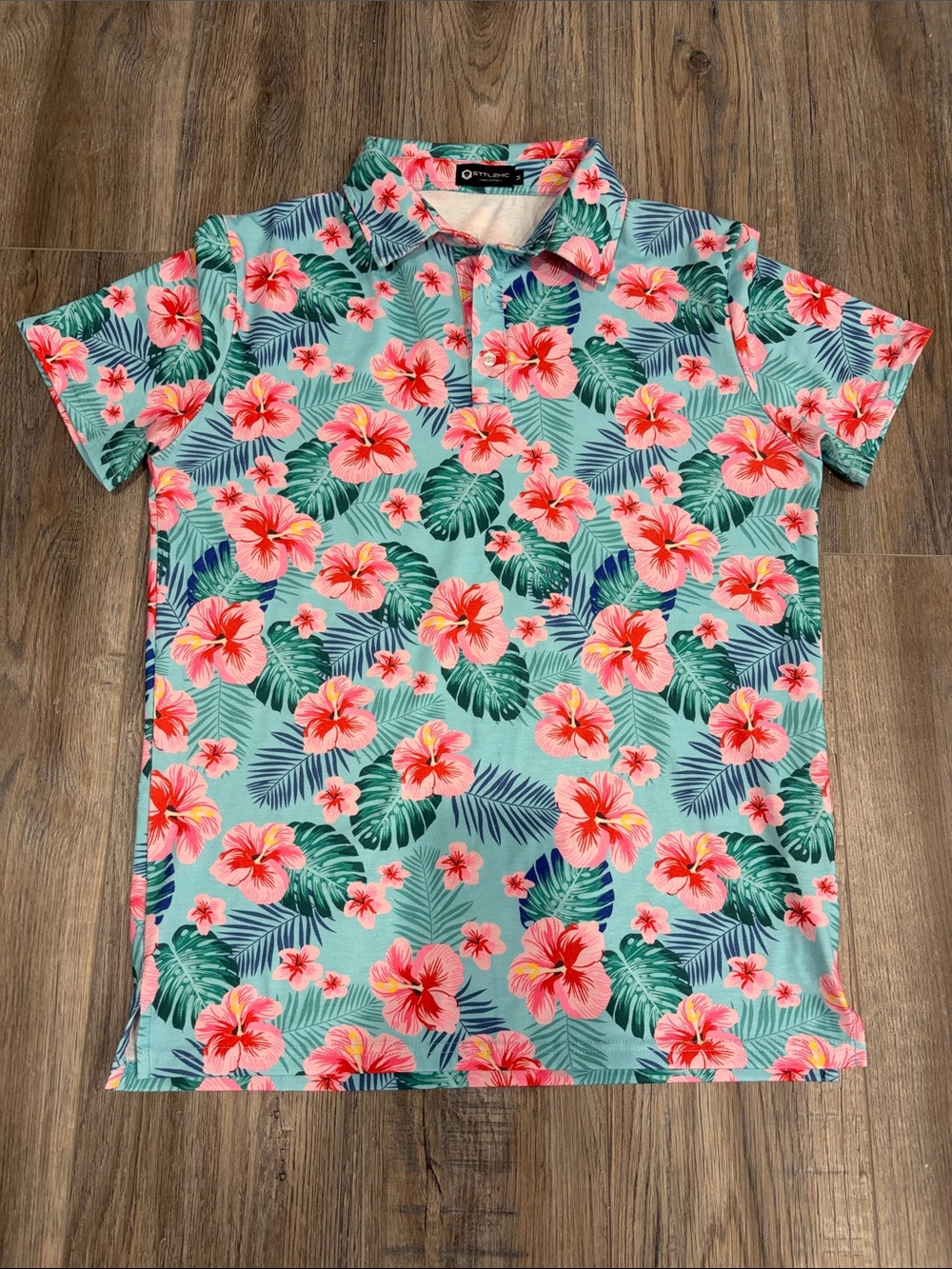 Tropical Floral Polo Shirt